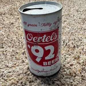 Vintage Oertels 92 Beer Can 12oz Pull Tab Oertel Brewing Co Louisville Kentucky